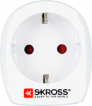 Skross -reisiadapter, EUR -- AND gt; Luna-Aafrika Vabariik, maandatud (1.500202-E)