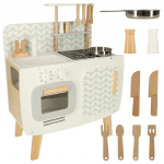 Lulilo LULILO Wooden Kitchen with Retro Accessories
