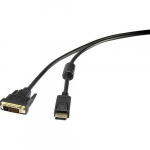 Renkforce RF-3301142 videokaabeladapter 1 m DisplayPort DVI-D must