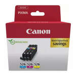 CANON Tindiga 4541B018 / CLI-526 Tsinna, Sinine, Kollane