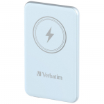 Verbatim Charge N Go Magnetic Wireless Power Bank 5000 Blue