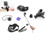 Xrec Set of Mounting Accessories for GoPro HERO 4/ 3+/ 3/ 2