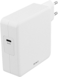 Deltaco USBC-AC117 87 W toiteallikas, USB-C PD, valge (USBC-AC117)