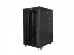 LANBERG Eraldiseisev kapp 19 tolli 22U 800x1000 klaasuksed LCD (flat pack) V2 must