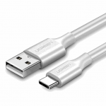 UGREEN 60121 US287 USB-C 3A QC3.0 1m Valge