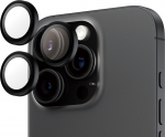 PanzerGlass Rngaste kaamera objektiivi kaitse, iPhone 16 Pro / 16 Pro Max, must (1284)