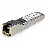 StarTech.com Cisco SFP-GE-T compatible SFP transceiver module - 10/100/1000BASE-TX~Cisco SFP-GE-T compatible SFP module - 1000BASE-T - SFP to RJ45 Cat6/Cat5e - 10/100/1000 Mbps - RJ-45 100m - Cisco IE3400, IE3300, IE3200