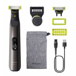 PHILIPS QP6552/15 OneBlade Pro 360 Face AND Body Beard and Body Trimmer, Black