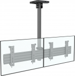 Multibrackets M Menu Board Mount Pro MBC2X1U VESA 200 -kattokiinnike kahdelle 30-42"" nytlle (rinnakkais asennus) (7350073735655)
