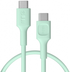 . USB-C kabel 1,2m 100W Greencell PowerFlex Kiire Toitumine PD Mint Green