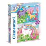 Clementoni Set Duo, Supercolor, Ma usun listesse, Puzzle, Tdrukutele, 3+ aastat, 2 x 20 tk