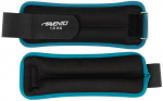 Wrist/ankle weight neopreen AVENTO 42AE 2X1kg Black/Blue