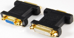 Fuj:tech DVI-naaras - VGA-naaras -adapteri (AD3001-008)