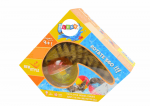 LEAN Toys _7055902 Ball with Fluffy Ferret Tail Interactive Bath Toy