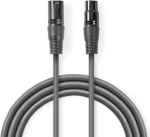 Nedis Kabel XLR M - XLR F 1.5m