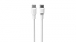 HAVIT CB6280 USB-C-st USB-C kaabel, 1 m (valge)