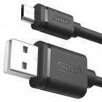 Unitek USB - microUSB kaabel 2.0 2M, M / M; Y-C455GBK