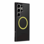 Tactical MagForce Hyperstealth 2.0 kaitsembris Samsung Galaxy S24 Ultra jaoks / must/kollane