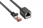 Alcasa 8063VR-030S vrgukaabel Must 3 m Cat6 S/FTP (S-STP)
