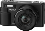 Yashica City 200 digikaamera, must (YAS-DGC200-BK)