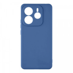 Obal:Me Matte TPU mbris Xiaomi Redmi Note 14 5G jaoks / tumsiniine