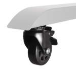 B-TECH AV SYSTEM X - 4" PIDURIGA RULLID BT8380-ALUSELE - 2 KTK