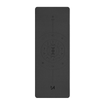 Wozinsky WNSP-NKB 183 x 61 x 0.5 cm natural rubber yoga mat - black