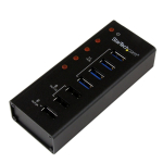 StarTech.com 4PT USB3 HUB PLUS 3 LAADIMISpunkti 4 portaalse USB 3.0 hub pluss 3