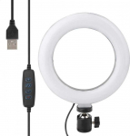 Platinet Ring Light PMRL6 Vlog LED Desktop 6 AND quot;