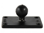 RAM MOUNTS B-SUURUS 1.0" KUULA, 4 KIINNITYSAUKO 1.5" X 2.5" ALUSTA