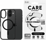 PanzerGlass CARE lipulaev Urban Combat iPhone 16 schwarz