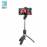 Riff L02 Universal wireless selfie stick (expand 100cm) with Tripod / Shutter button Black