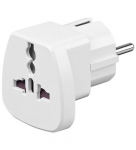 Alcasa 1500-RA1 toitepistiku adapter Valge