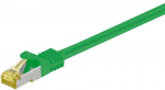 Goobay RJ45 pistikhpe CAT 6A S/FTP (PiMF), 500 MHz, koos CAT 7 toornaablaga, roheline, 15m