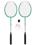 Badminton set AVENTO 46BK for 2 players