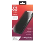 Zagg InvisibleShield Glass Elite Privacy 360 iPhone'i 15 Plus jaoks | 16 Plus jaoks