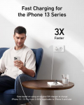 Anker 511 Charger (Nano Pro) ainult mobiiltelefoni ja tahvelarvuti jaoks, valge, USB, kiire laadimine, siseruumides