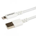 StarTech.com 3 m (10 ft) USB to Lightning kabel - Pikk iPhone / iPad / iPod laadimiskabel - Lightning to USB kabel - Apple MFi sertifitseeritud - Valge