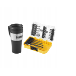DEWALT DRILL AND BIT SET 25 pcs. +MUG