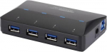 Renkforce RF-3806031 liidesihub USB 3.2 Gen 1 (3.1 Gen 1) Type-B 5000 Mbit/s must