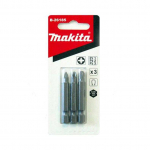 Makita SCREW BIT SET PZ1,2,3X50MM 3 PCS