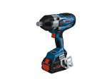 Bosch Powertools Akku-Schlagschrauber BITURBO GDS 18V-1050 H Professional, 18Volt (blau/schwarz, 2x Akku ProCORE18V 8,0Ah, 3/4"", in L-BOXX)