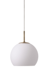 Frandsen Ball Glass Pendant riippuvalaisin, 18 cm, opaalinvalkoinen (137728)