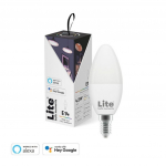 Lite Bulb Moments valge AND vrviline ambitsus (RGB) E14 lambid - hekohaline pakett