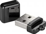Goobay USB-A 2.0, MicroSD, 480 Mbit/s, black