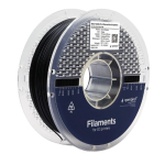Gembird Filament ekstra painuv PLA, 1,75 mm, 1 kg, must