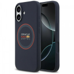 Red Bull Etui Silikoonist Punane Ring MagSafe iPhone'ile 17 granaatpunane