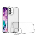 Mocco Ultra tagakaaned 1 mm silikoonkohalt Samsung Galaxy A23 5G jaoks, lbipaistev