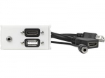 Vivolink Outlet Panel HDMI, USB, AUD .