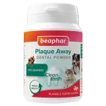 beaphar Zobu kopanas pulveris - Beaphar Plaque Away Dental Powder Dog AND Cat 80g